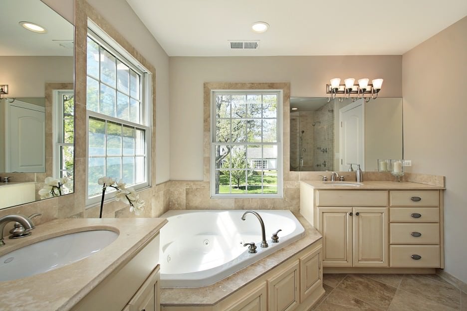 bathroom remodeling in classic style
